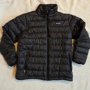 Patagonia Kids Down Black Puffer Sweater Jacket